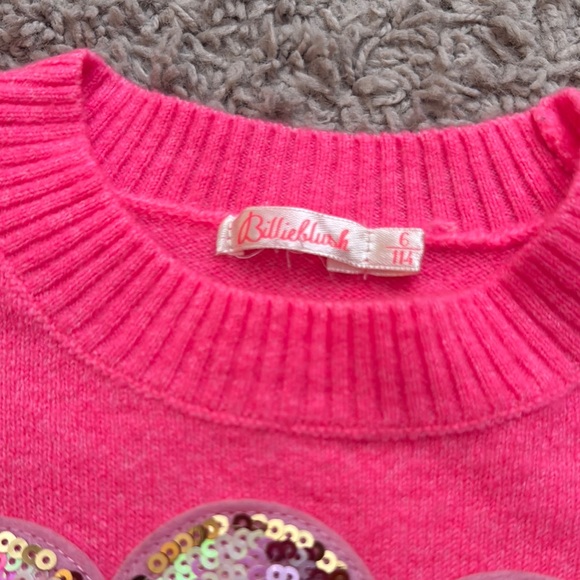 Pink Sequin 'Cool' Sweater - Picture 3 of 4